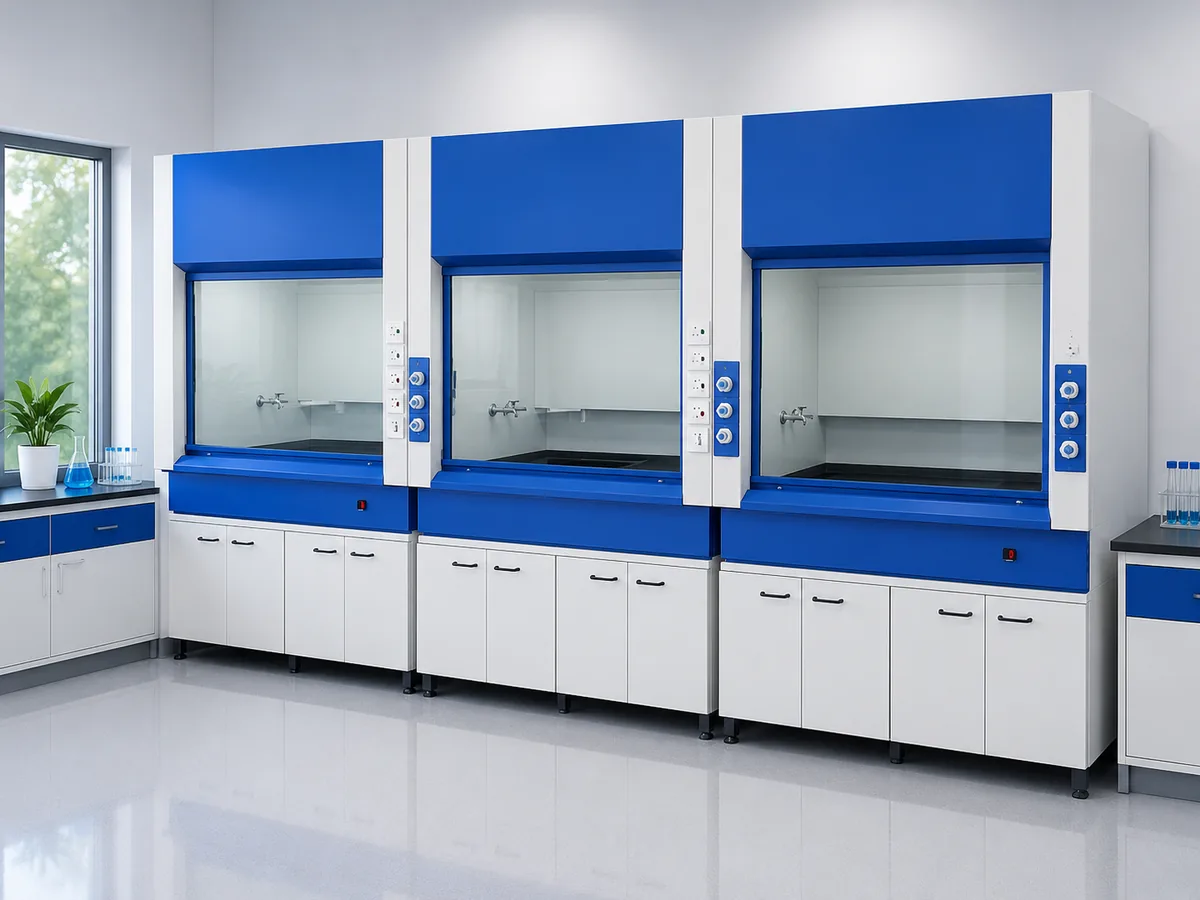 Modular Triple Fume Hood Station